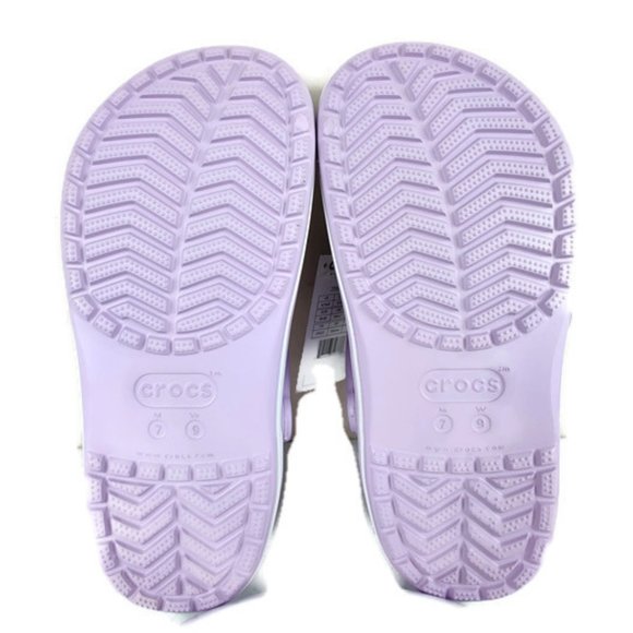 CROCS Lavender Bayaband Unisex Clogs W9/M7 NWT - Picture 9 of 10